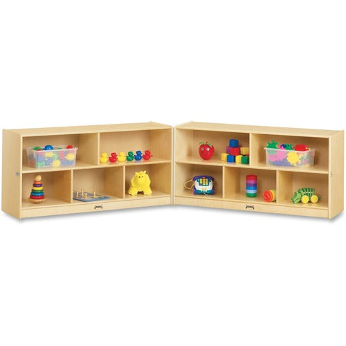Jonti-Craft JNT0326JC Rainbow Accents Toddler Fold-n-Lock Mobile Storage