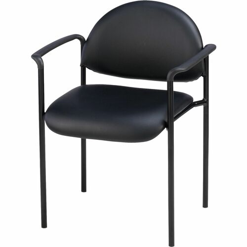 Lorell LLR69507 Reception Guest Chair with Arms