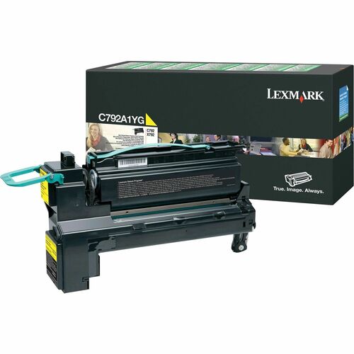 Lexmark LEXC792A1YG C792A1Yg Return Program Toner Cartridge - Laser - 1 Each