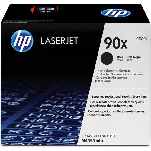 HP HEWCE390X 90X (CE390X) Original Laser Toner Cartridge - Single Pack - Black - 1 Each