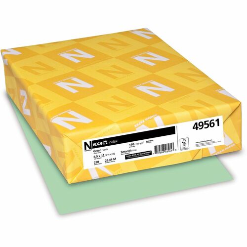 Exact WAU49561 Heavyweight Index Paper - Green