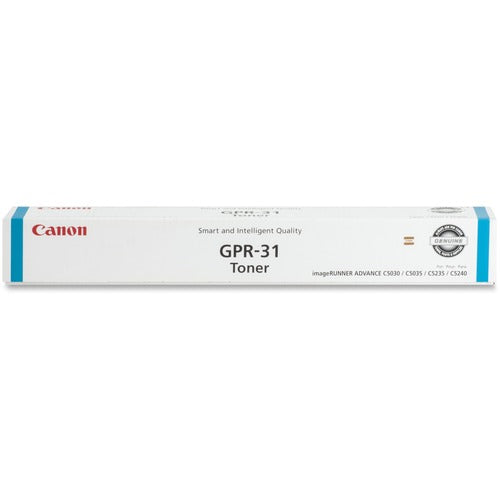 Canon CNM2794B003AA GPR-31 Original Laser Toner Cartridge - Cyan - 1 Each