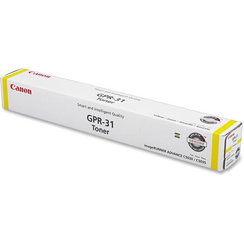 Canon CNM2802B003AA GPR-31 Original Laser Toner Cartridge - Yellow - 1 Each