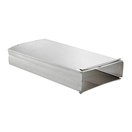 Lambro 101L Aluminum Rectangular Wall Stack Duct 3 1/4 Inch X 10 Inch