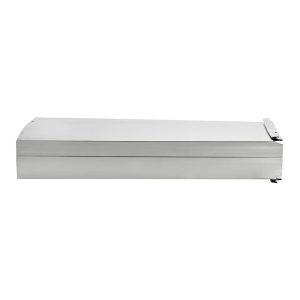 Lambro 126L Galvanized Steel Rectangular Wall Stack Duct 3 1/4 Inch X 10 Inch