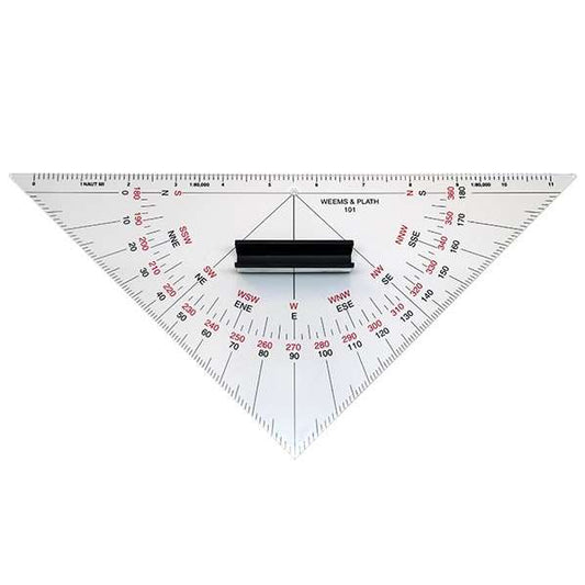 Paradise Clay WPL0101 Protractor Triangle with Handle #101