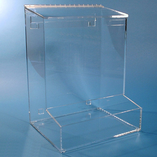 SOS Cleanroom 12"W x 16.5"H x 10"D - Cleanroom Dispenser with Front Tray