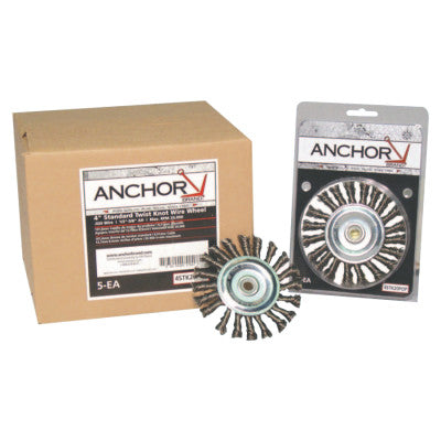 Anchor Brand 4K58S Anchor 4" Ss Knot Wheel4" X .014Ss 5/8-11