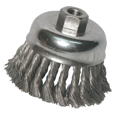 Anchor Brand R3KC14S Anchor 2-3/4" Knot Cup Brush .0144 Ss 5/8-11 Ret (1 EA)