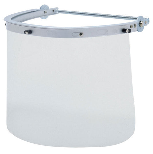 MCR Safety 102 Face Shield Bracket For Cap-Style Hardhats Silver Lightweight Aluminum (1 EA)