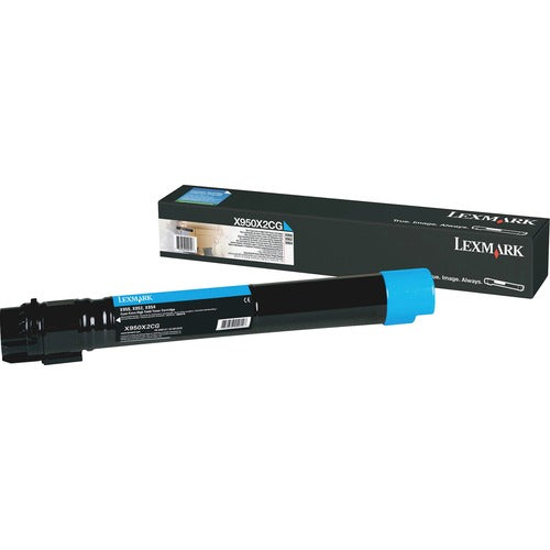 Lexmark LEXX950X2CG Extra High Yield Toner Cartridge - Laser - 22000 Page - 1 Each