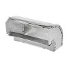 Lambro 1020L Galvanized Steel Short Way 90 Degree Rectangular Elbow 3 1/4 Inch X 10 Inch