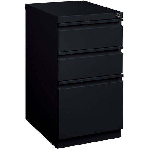 Lorell LLR49521 20" Box/Box/File Mobile File Cabinet with Full-Width Pull
