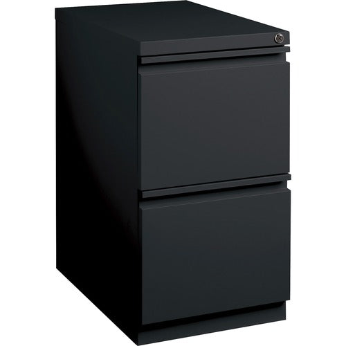 Lorell LLR49524 20" File/File Mobile File Cabinet with Full-Width Pull