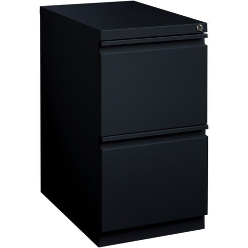Lorell LLR49530 23" File/File Mobile File Cabinet with Full-Width Pull