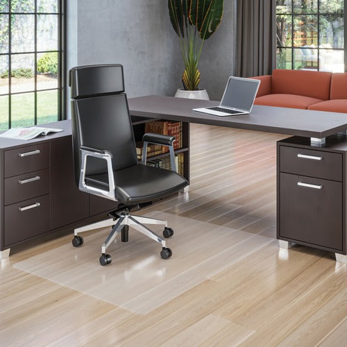 Deflecto DEFCM21242PC Chair Mat - Hard Floor - 53" Length X 45" Width - Rectangle - Polycarbonate - Clear