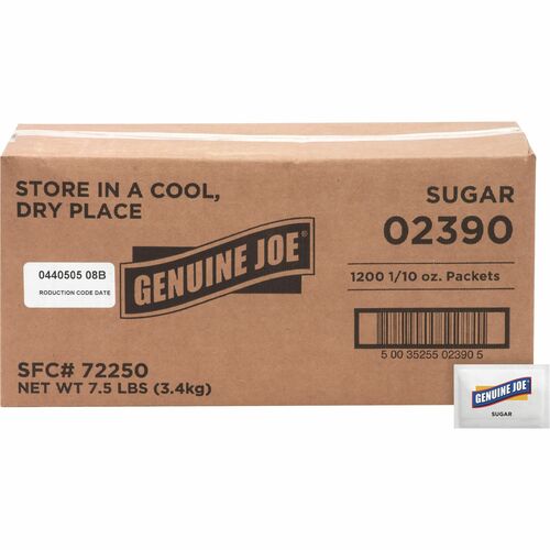 Genuine Joe GJO02390 Sugar Packets