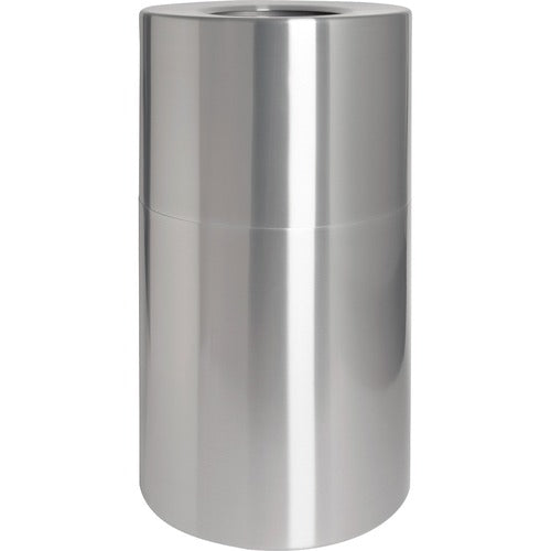 Genuine Joe GJO58893 Classic Cylinder 2-Piece Waste Receptacle