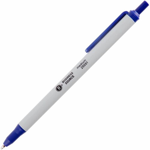 Business Source BSN25051 Retractable Ballpoint Pens