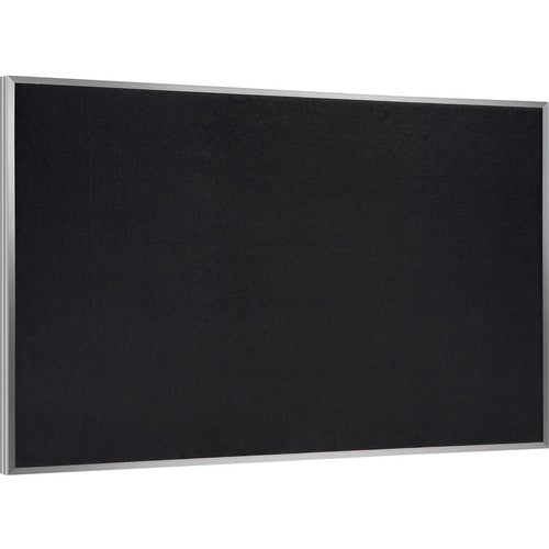 Ghent GHEATR35BK Recycled Bulletin Board with Aluminum Frame