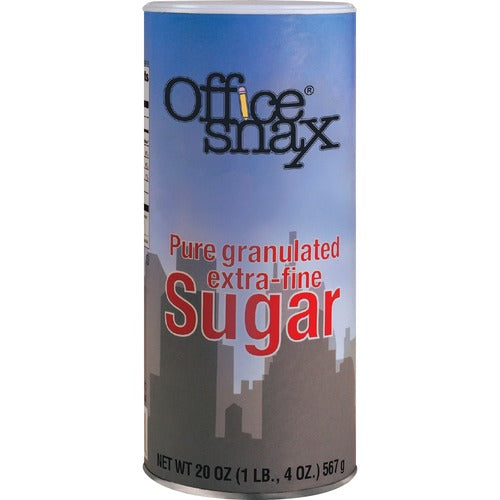 Office Snax OFX00019CT Granulated Sugar Canister