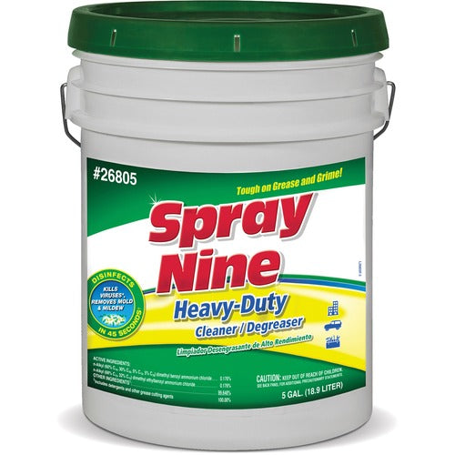 Spray Nine PTX26805 Heavy-Duty Cleaner/Degreaser + Disinfectant