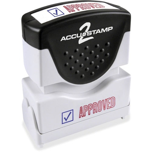 Consolidated Stamp Manufacturing Company COS035525 Cosco 2-color APPROVED Message Stamp