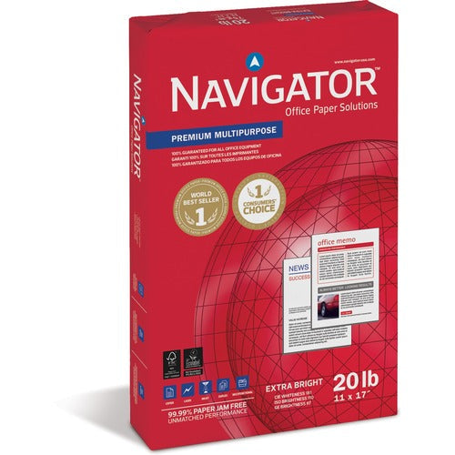 Navigator SNANMP1720 Premium Multipurpose Trusted Performance Paper - Extra Opacity - White
