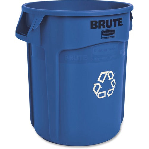 Rubbermaid Commercial RCP262073BLU Brute 20-Gallon Vented Recycling Container