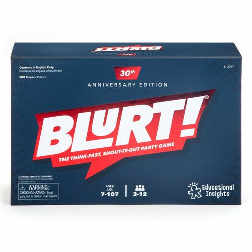 Educational Insights EII2917 Blurt Word Race Game