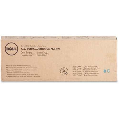 Dell DLL1M4KP Original Extra High Yield Laser Toner Cartridge - Cyan - 1 Each