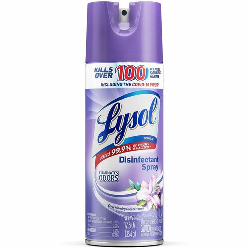 Lysol RAC80833 Early Morning Breeze Disinfectant Spray