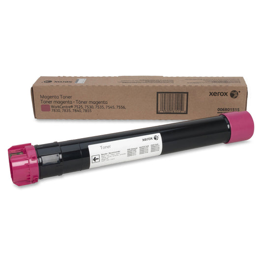 Xerox XER006R01515 Magenta Toner For The Workcentre 7525/7530/7535/7545/7556 - 6R1515 - Laser - 15000 Page - 1 / Each