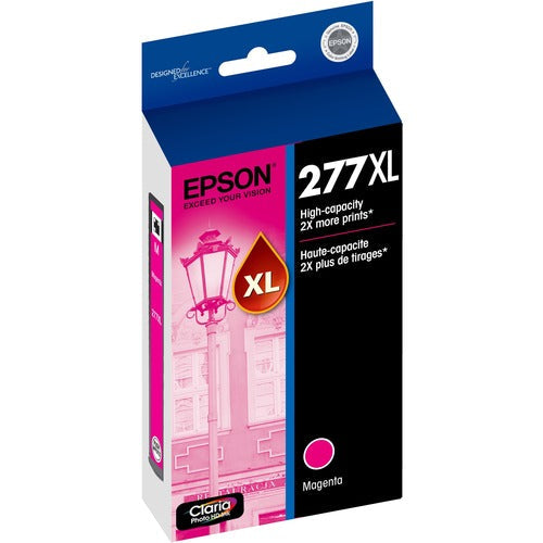 Epson EPST277XL320S Claria 277XL Original High Yield Ink Cartridge - Magenta - 1 Each