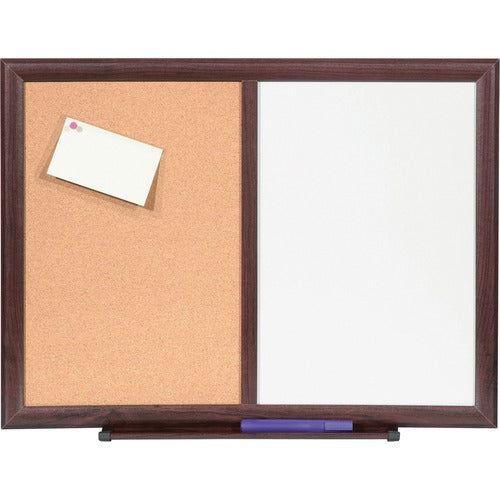 Lorell LLR84270 Combo Dry-Erase/Cork Board