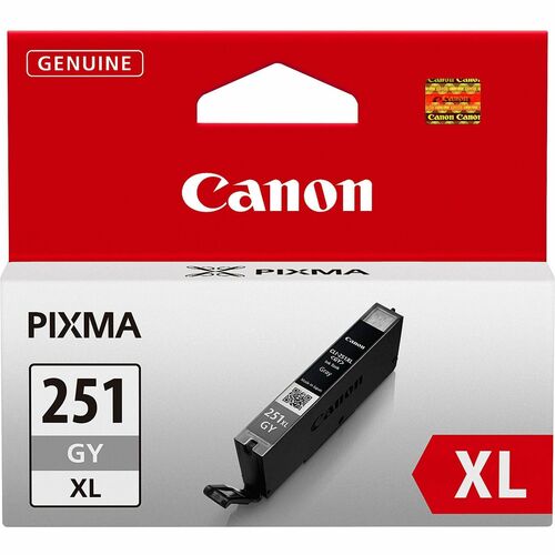 Canon CNMCLI251XLGY CLI251XLGY Original Inkjet Ink Cartridge - Gray - 1 Each
