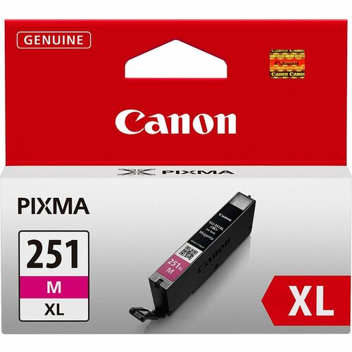 Canon CNMCLI251XLM CLI251XLM Original Inkjet Ink Cartridge - Magenta - 1 Each