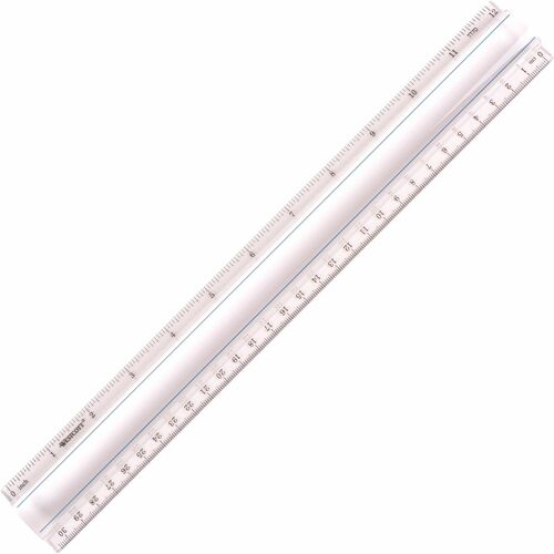 Westcott ACM15571 Westcott 12" Clear Magnifying Data Processing Ruler