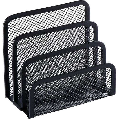 Lorell LLR84153 Mesh Vertical Desktop File Sorter