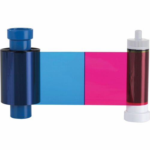 SICURIX SRXMA300YMCKO Dye Sublimation Ribbon Cartridge - Color - 1 Each