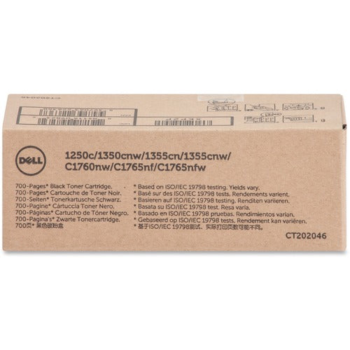 Dell DLLXKP2P Original Standard Yield Laser Toner Cartridge - Black - 1 Each