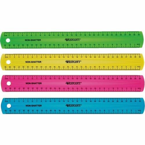 Westcott ACM14381 Westcott Shatterproof Ruler