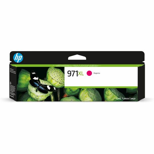 HP HEWCN627AM 971XL (CN627AM) Original High Yield Inkjet Ink Cartridge - Single Pack - Magenta - 1 Each