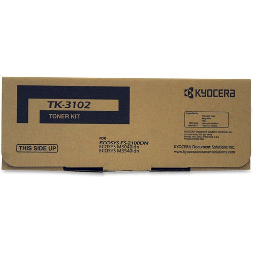 Kyocera KYOTK3102 Original Laser Toner Cartridge - Black - 1 Each