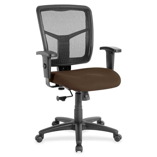 Lorell LLR8620928 Ergomesh Managerial Mesh Mid-back Chair