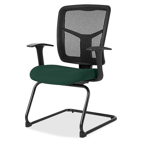 Lorell LLR8620250 ErgoMesh Series Mesh Back Guest Chair with Arms