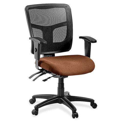 Lorell LLR8620130 ErgoMesh Series Managerial Mesh Mid-Back Chair