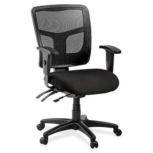 Lorell LLR8620163 ErgoMesh Series Managerial Mesh Mid-Back Chair