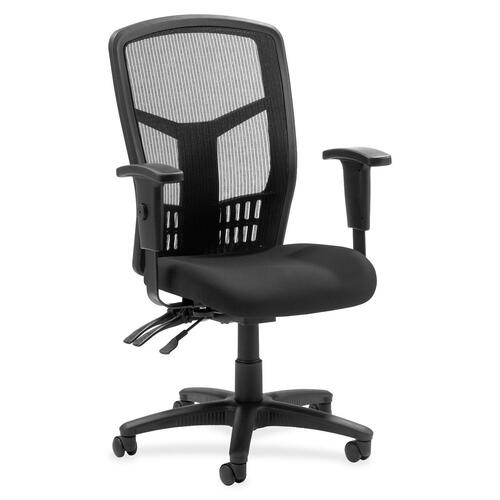 Lorell LLR8620035 Executive High-back Mesh Chair