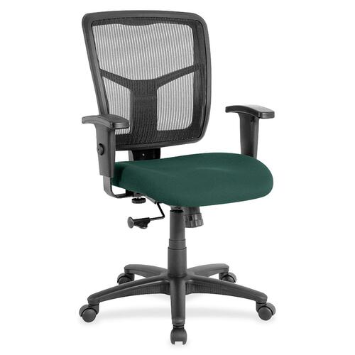 Lorell LLR8620942 Ergomesh Managerial Mesh Mid-back Chair